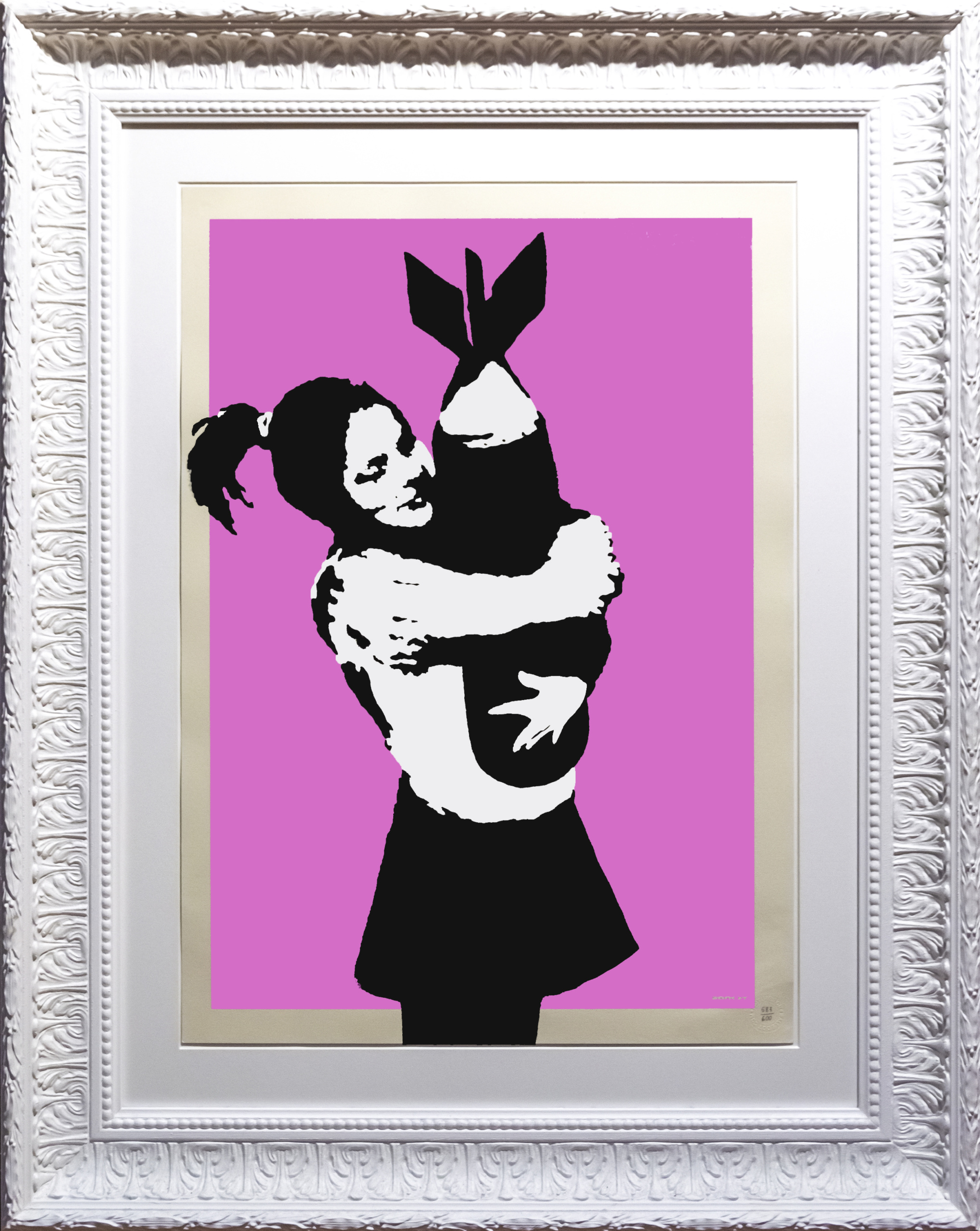 BANKSY, Bomb Love - Pop House Gallery